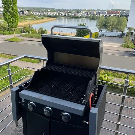 Haus Mit Panoramablick Auf Den Phoenixsee 多特蒙德