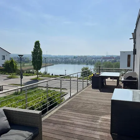 Haus Mit Panoramablick Auf Den Phoenixsee 多特蒙德